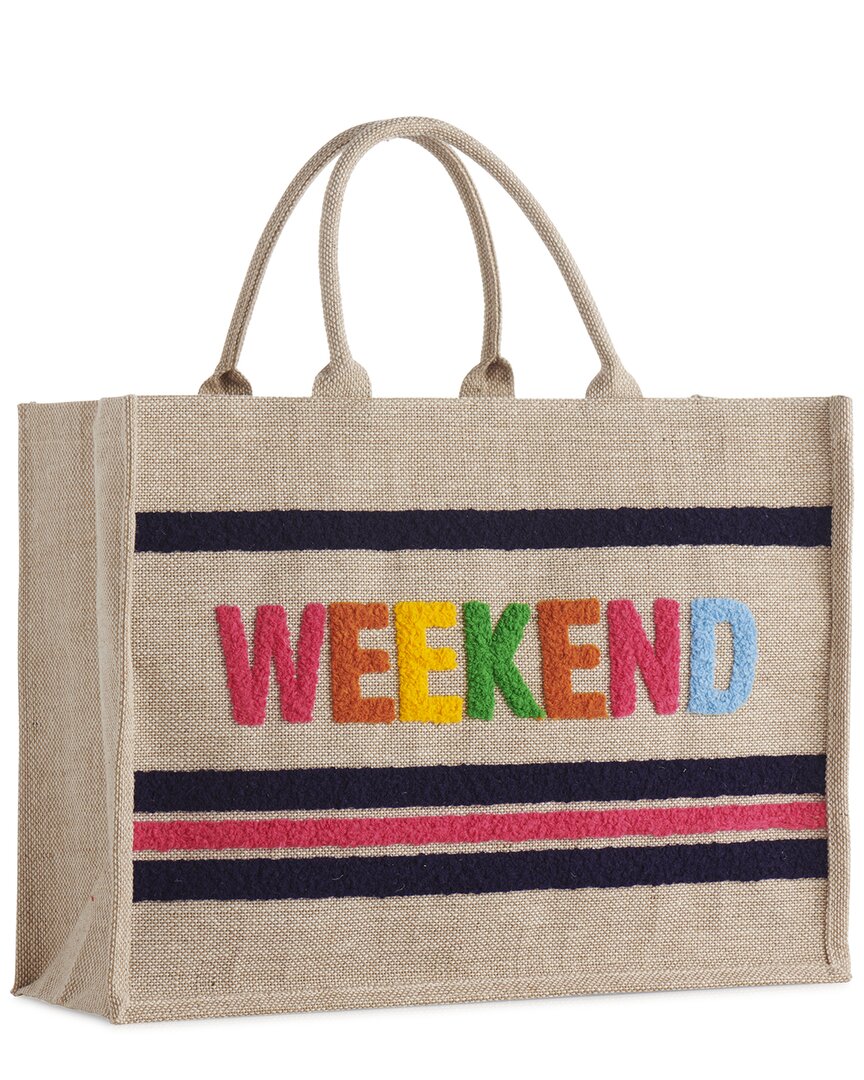 Shiraleah Weekend Beach Bag In Brown