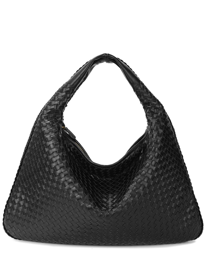 Tiffany & Fred Paris Leather Tote In Black