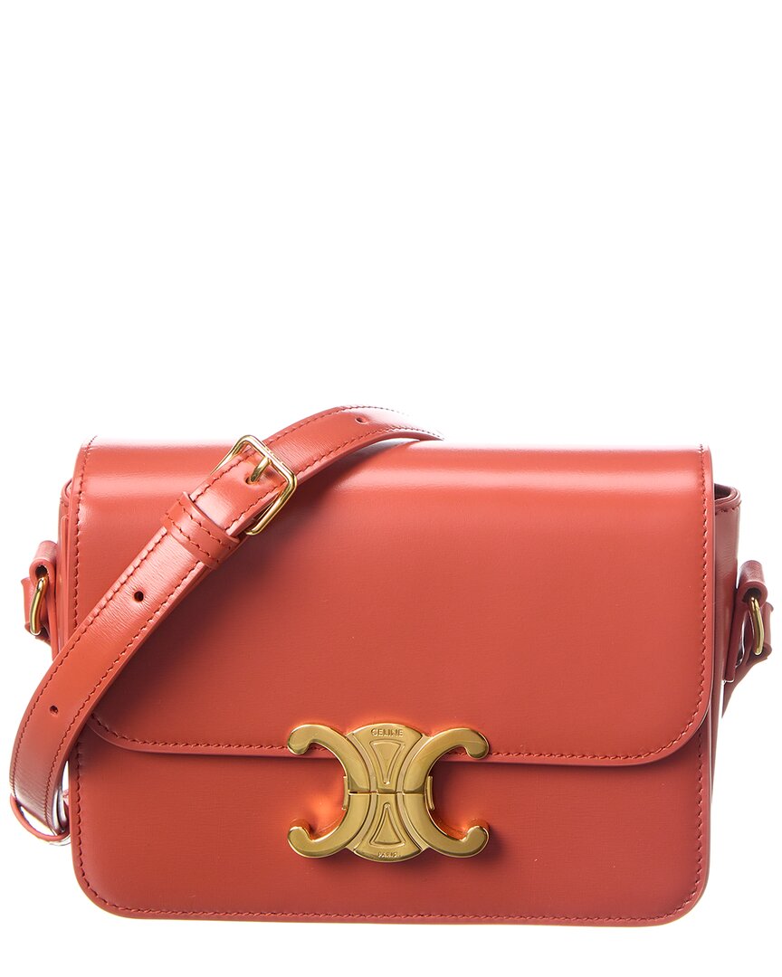 ショルダーバッグ・ポシェット TEEN TRIOMPHE LEATHER BAG 送料込【CELINE】TEEN TRIOMPHE BAG ショルダーバッグ (CELINE