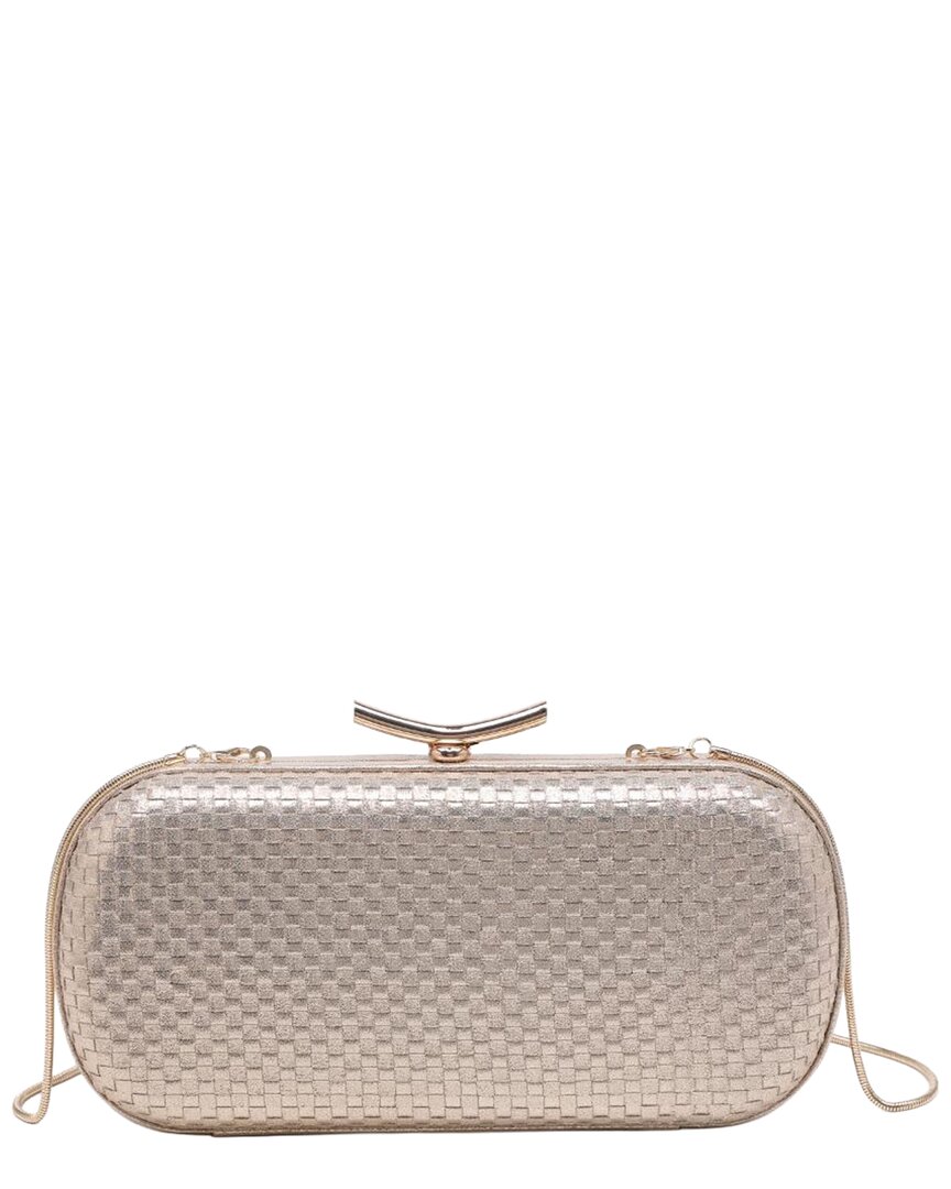 Moda Luxe Victoria Clutch In Gold