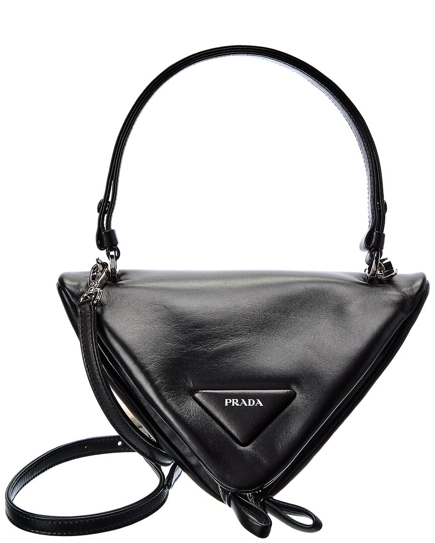 Prada Padded Leather Shoulder Bag
