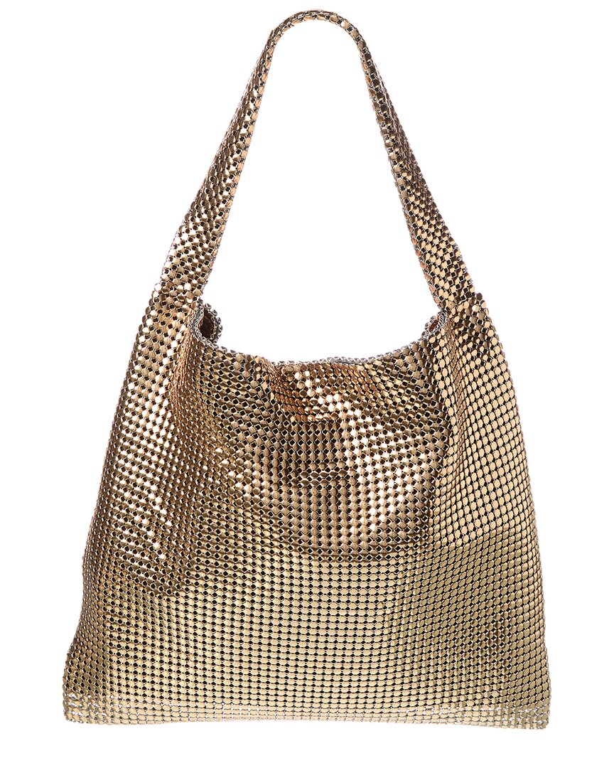 Rabanne Shoulder Bag In Gold