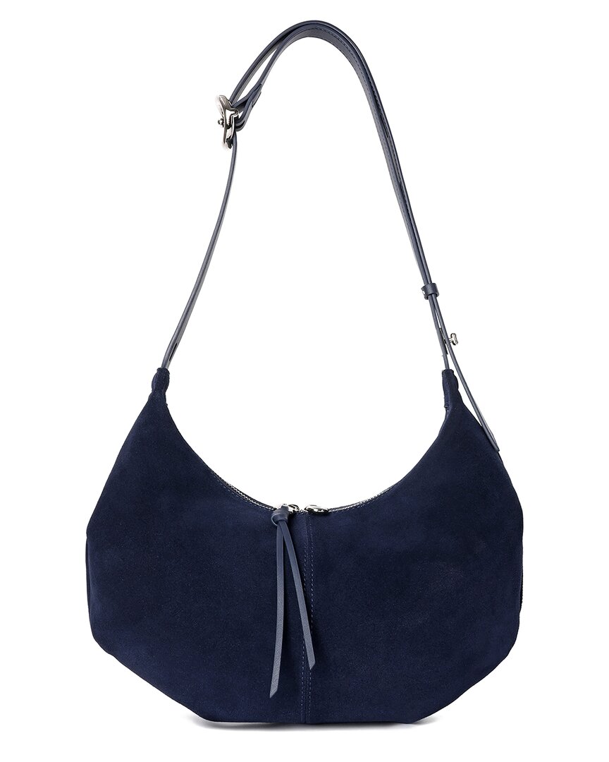 Shop Tiffany & Fred Paris Suede Shoulder Bag