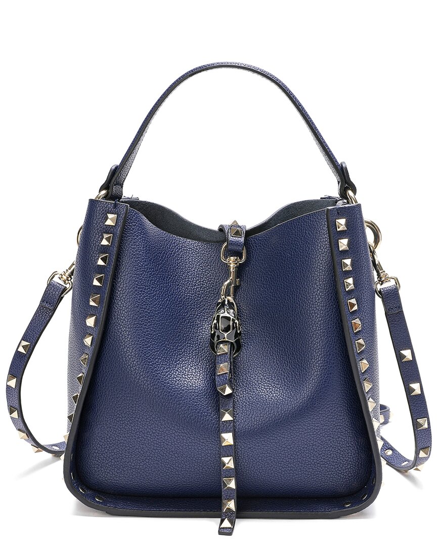 Tiffany & Fred Paris Grain Leather Hobo Bag