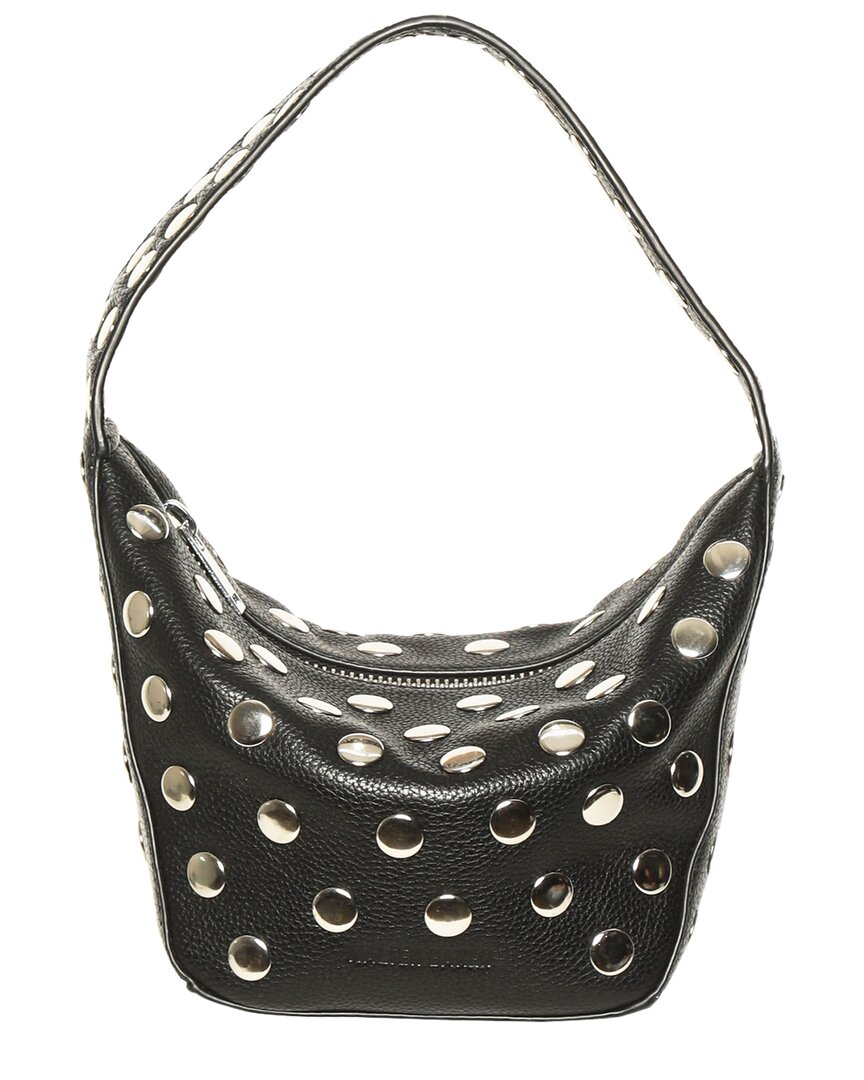Walter Baker Hendrix Circle Stud Mini Shoulder Bag In Black