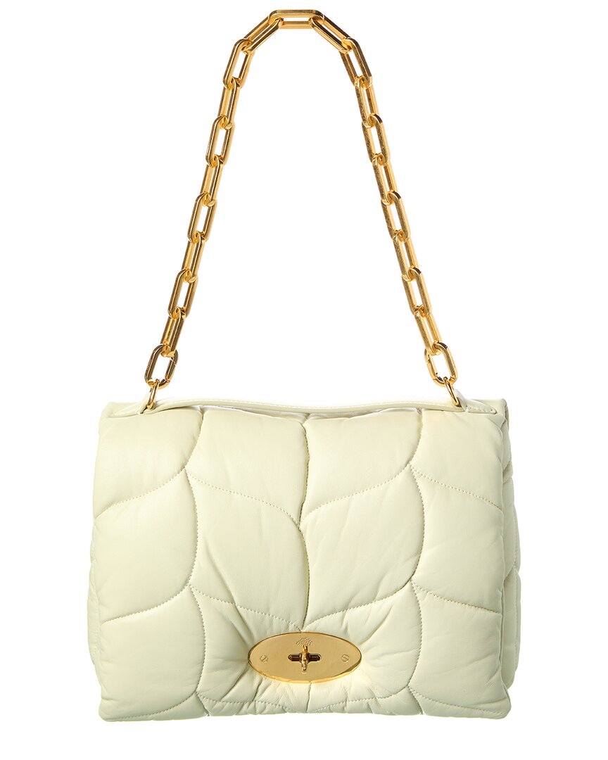 Shop Mulberry Softie Leather Shoulder Bag In White