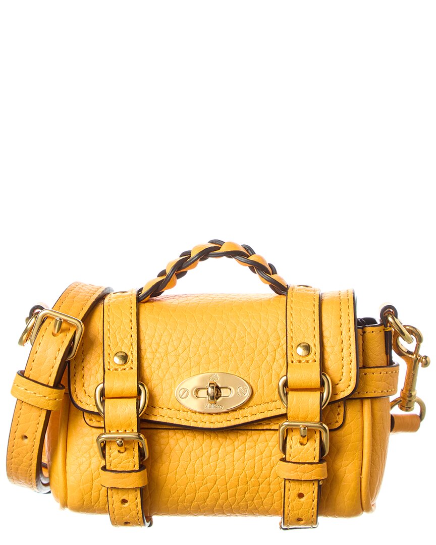 MULBERRY MULBERRY ALEXA MICRO LEATHER SHOULDER BAG