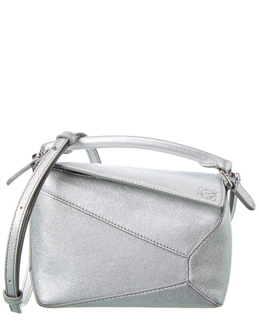 Loewe Puzzle Mini Leather Shoulder Bag