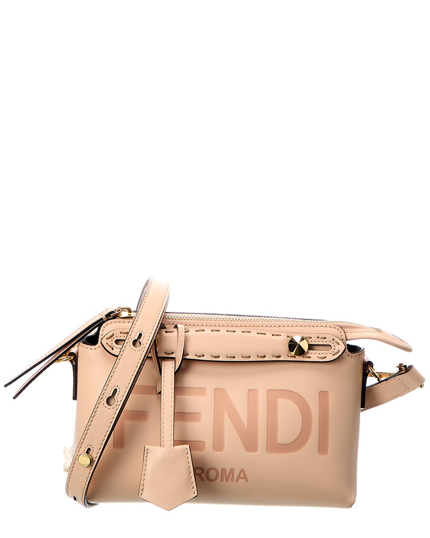 Fendi By The Way Mini Leather Shoulder Bag In Pink | ModeSens