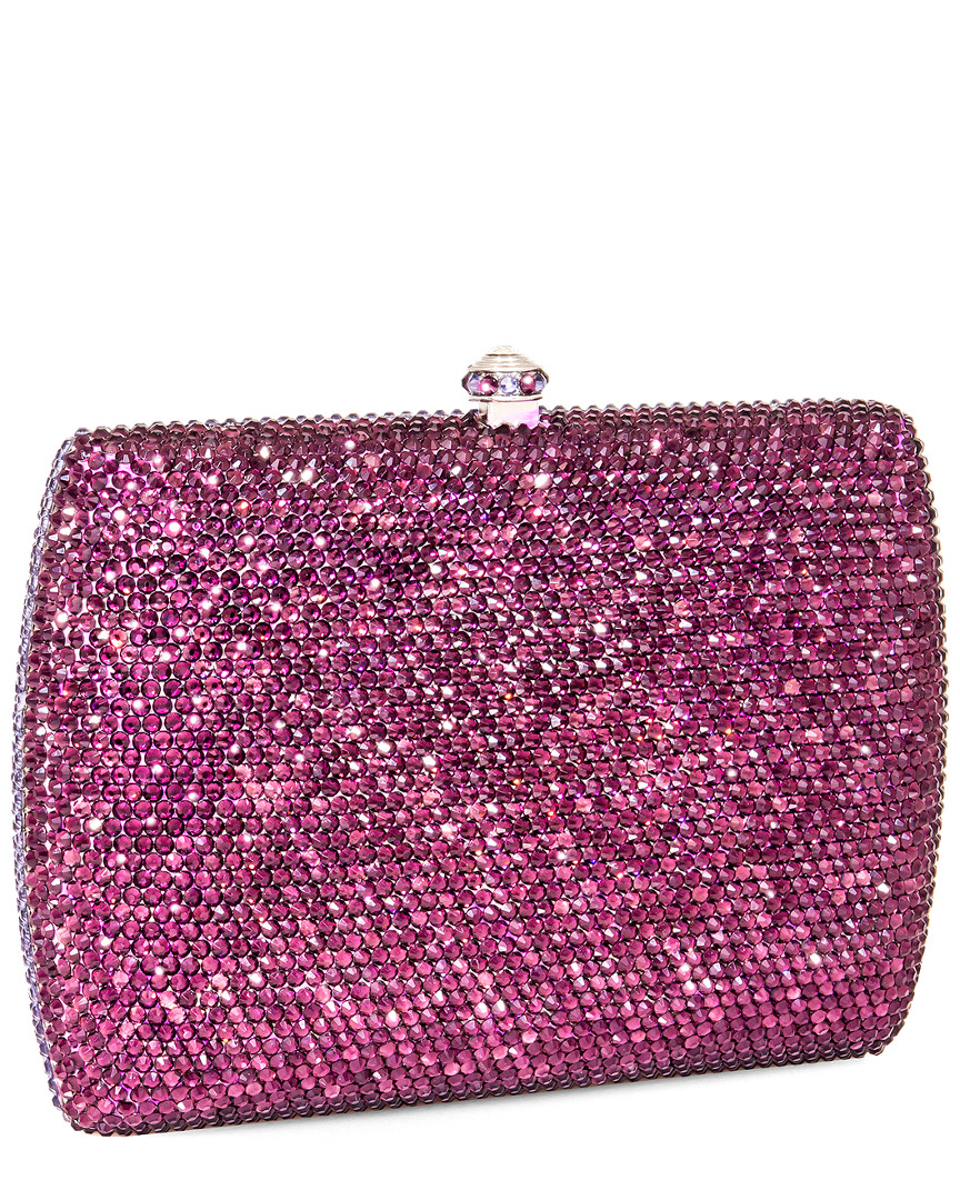 Shop Aquaswiss Aqs Double Sided Sage Crystal Clutch In Nocolor