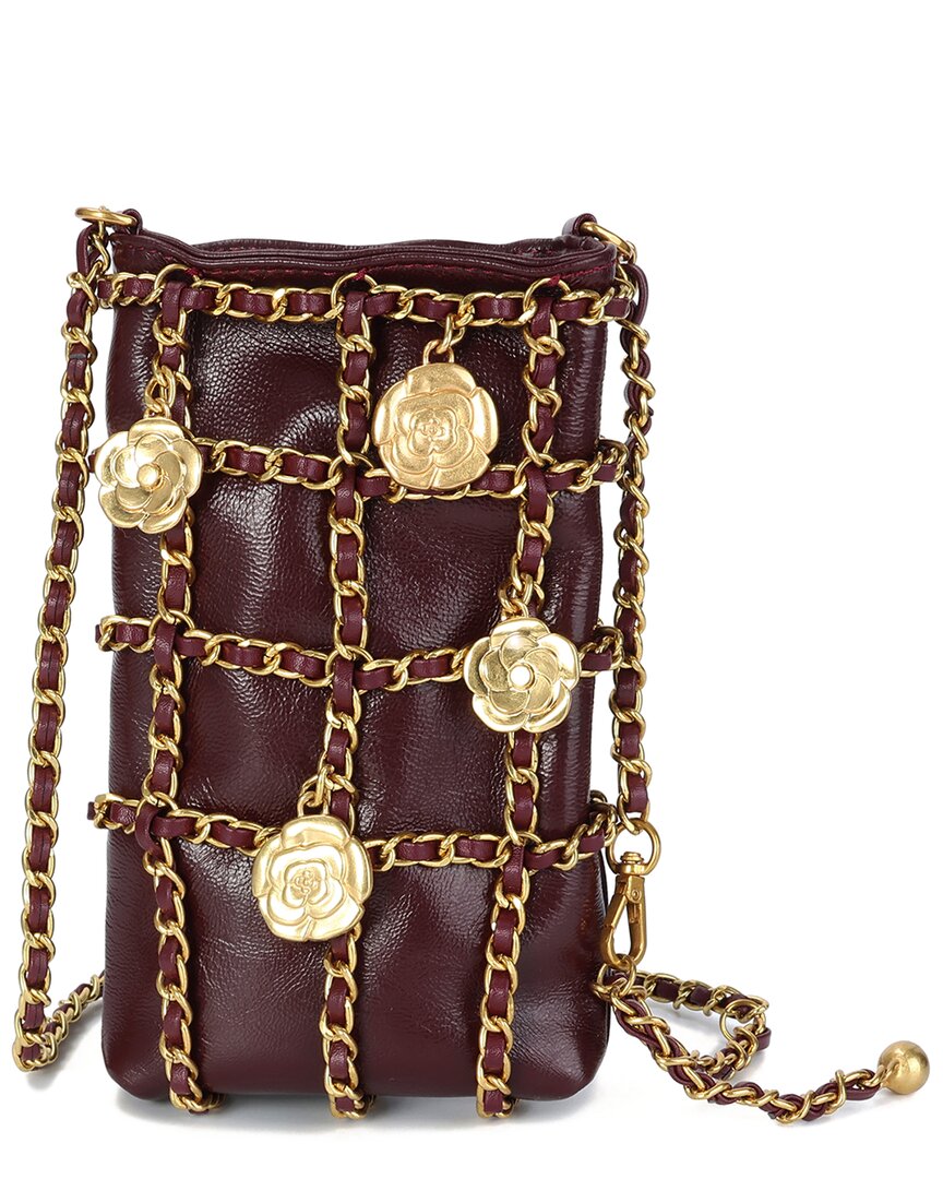 Tiffany & Fred Paris Lambskin Crossbody