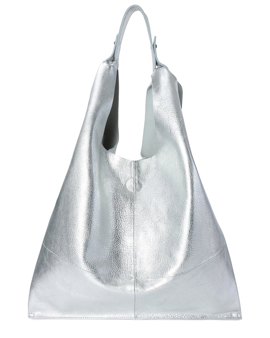 Tiffany & Fred Paris Full-Grain Leather Hobo Bag