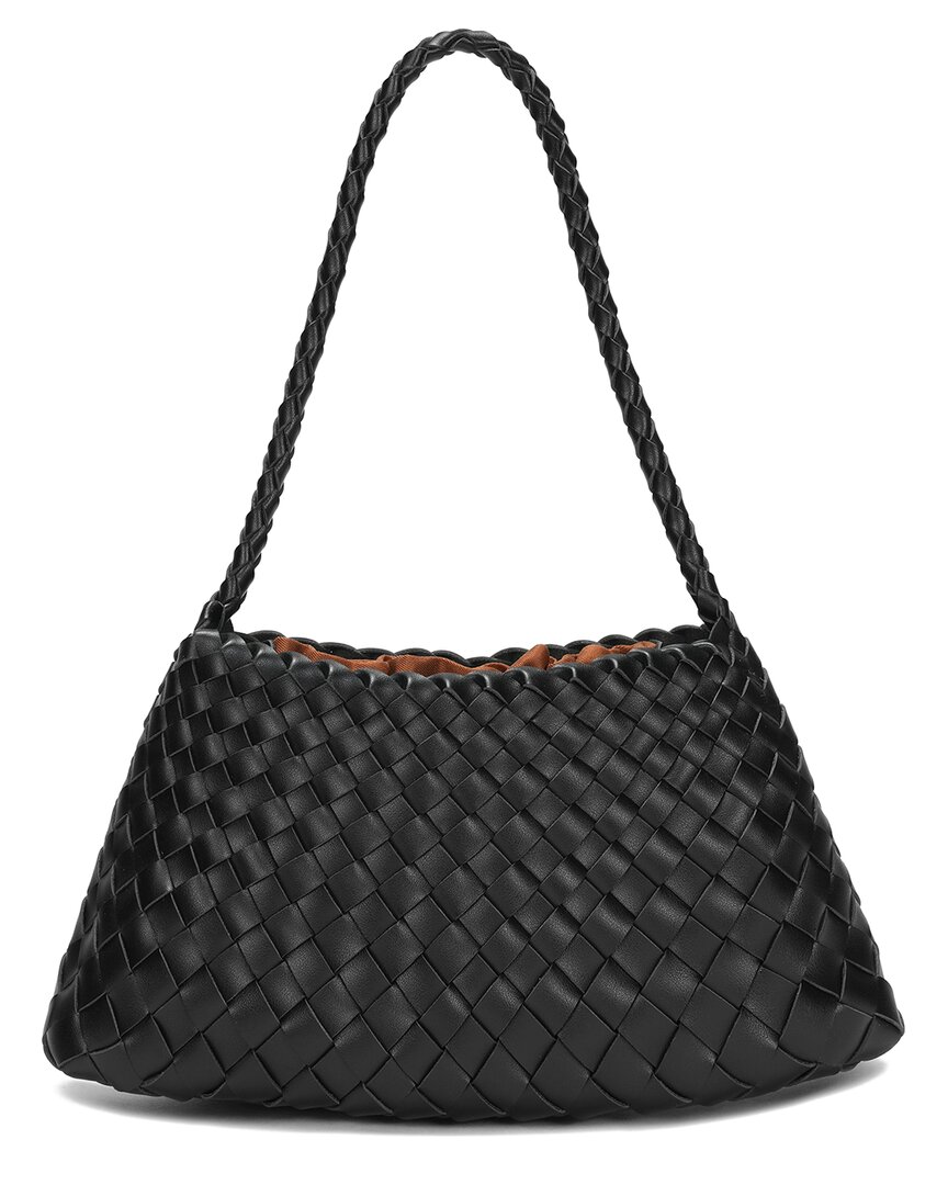 TIFFANY & FRED PARIS TIFFANY & FRED PARIS HAND-WOVEN LEATHER SHOULDER BAG