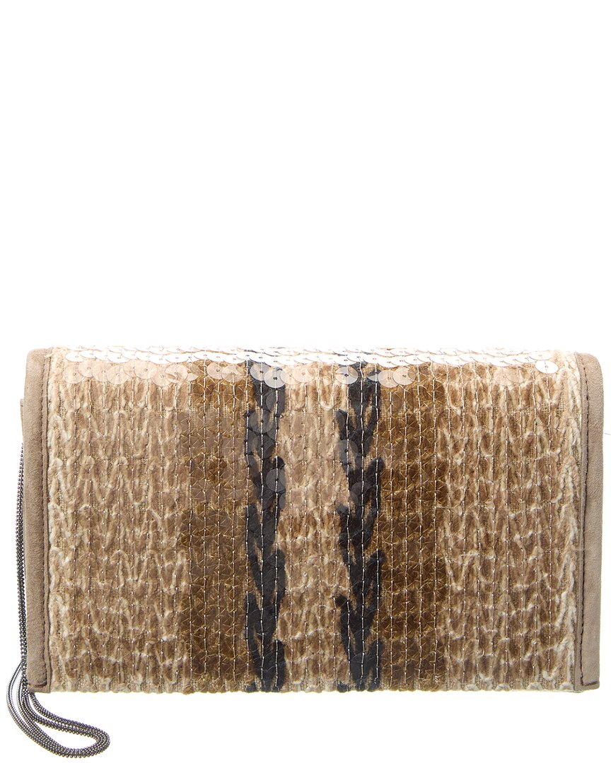 Brunello Cucinelli Suede Shoulder Bag