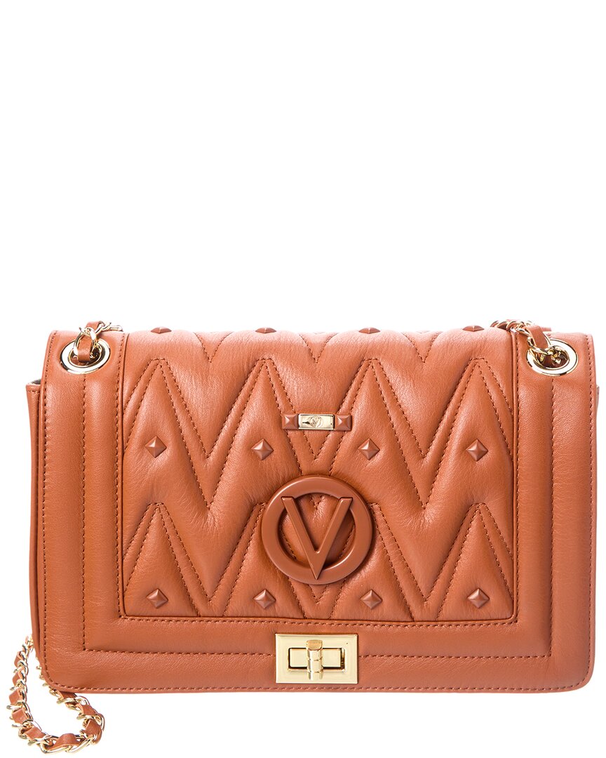 Valentino By Mario Valentino Alice Diamond Leather Shoulder Bag