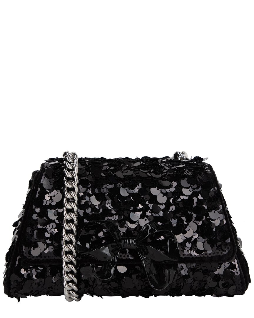 Self-Portrait Mini Bow Leather Shoulder Bag