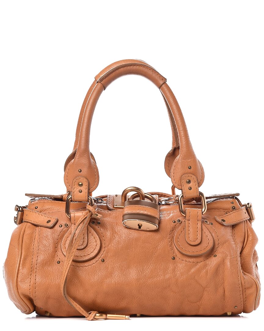 Chloé Beige Leather Paddington (authentic Pre-loved)