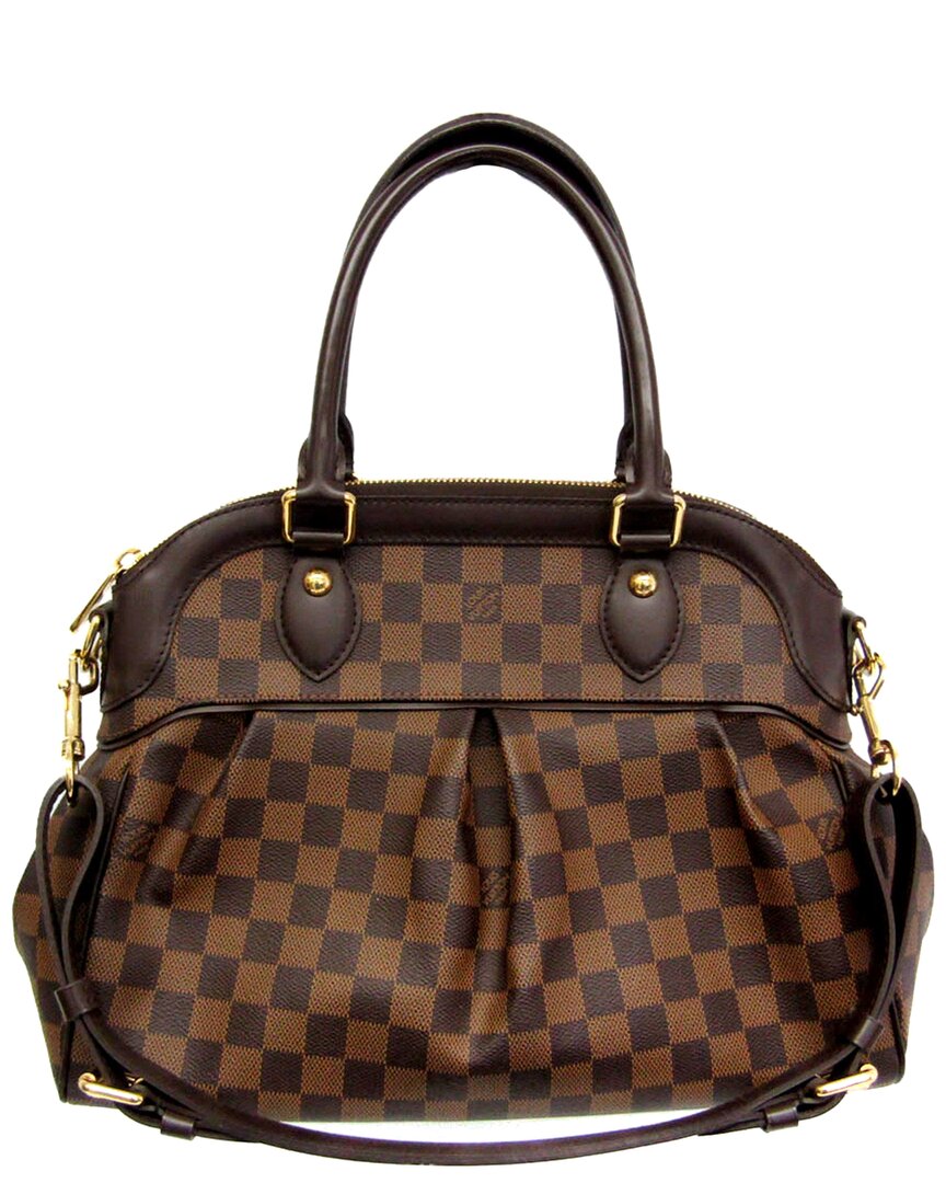 Pre-owned Louis Vuitton Ebene Damier Canvas Shoulder Bag (authentic )
