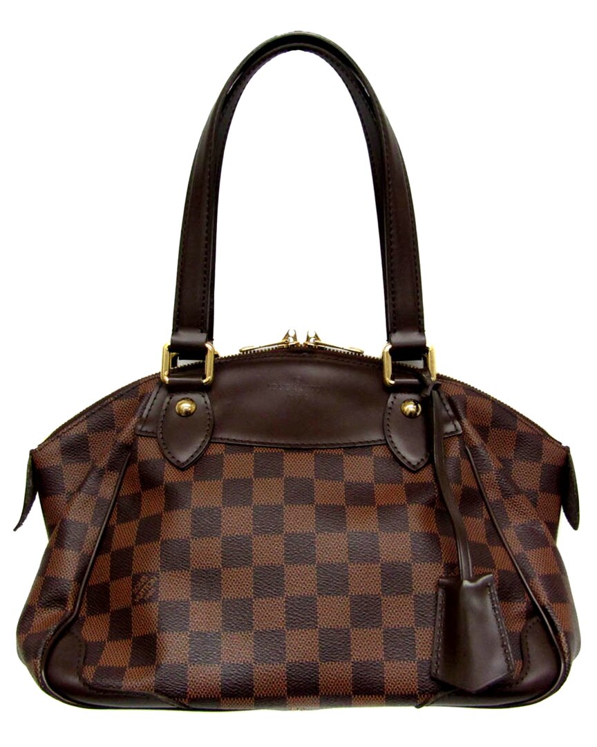 Pre-owned Louis Vuitton Ebene Damier Canvas Shoulder Bag (authentic )
