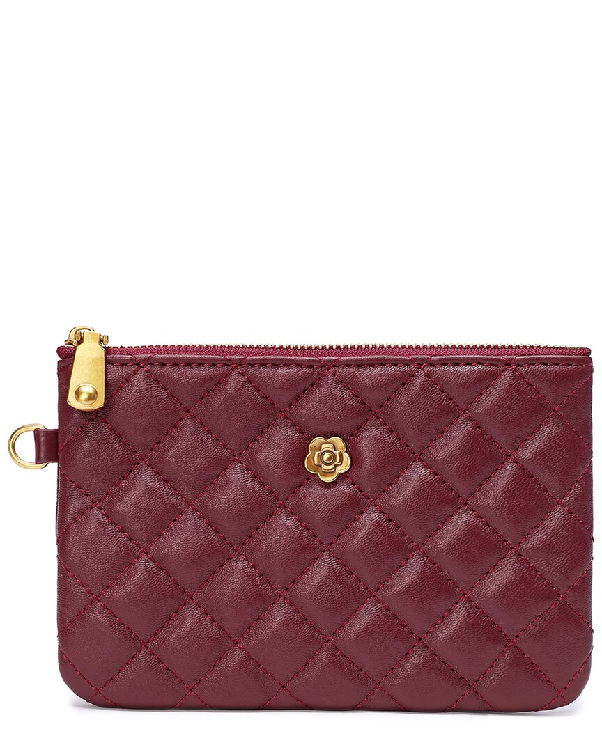 Tiffany & Fred Quilted Leather Pouch