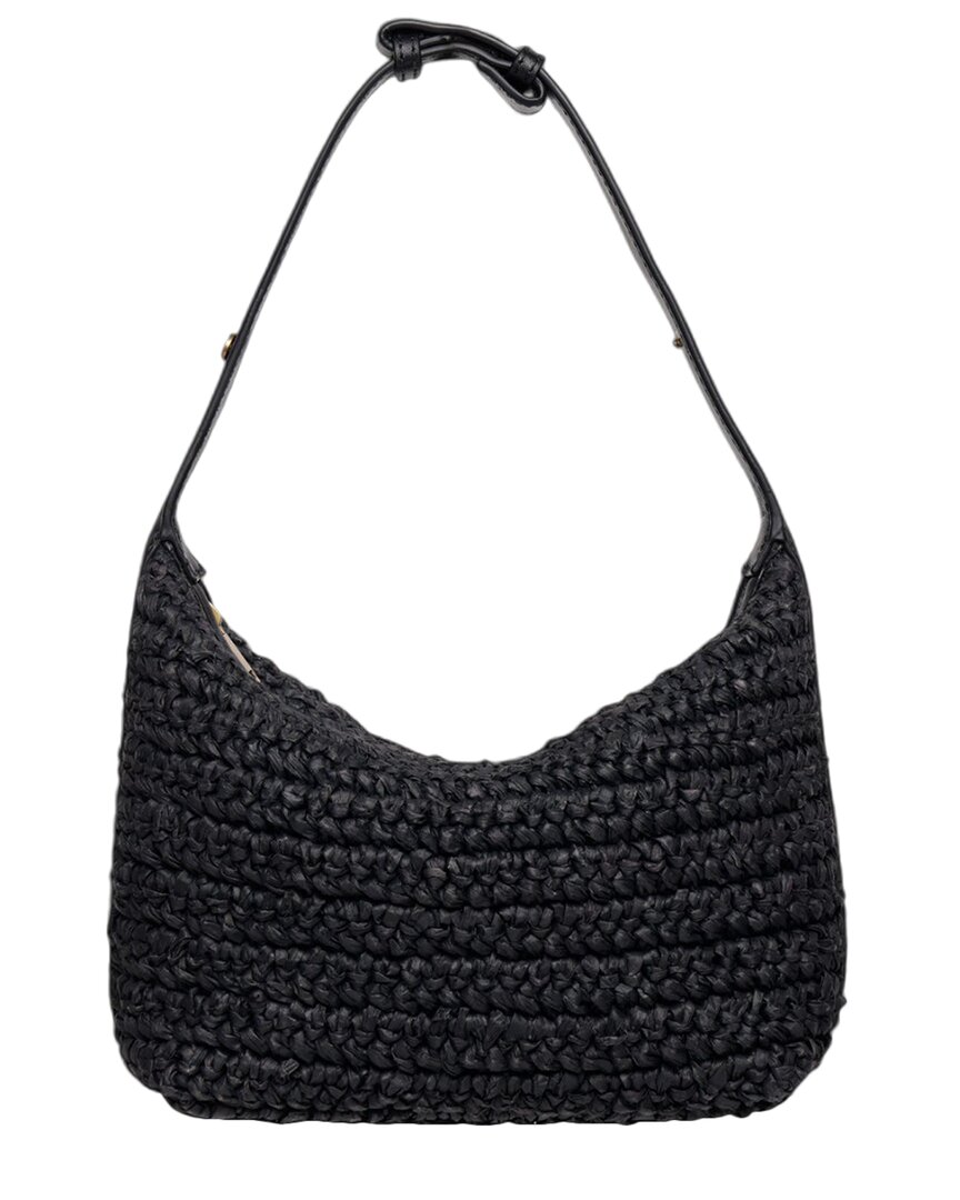 Walter Baker Beck Convertible Raffia Shoulder Bag