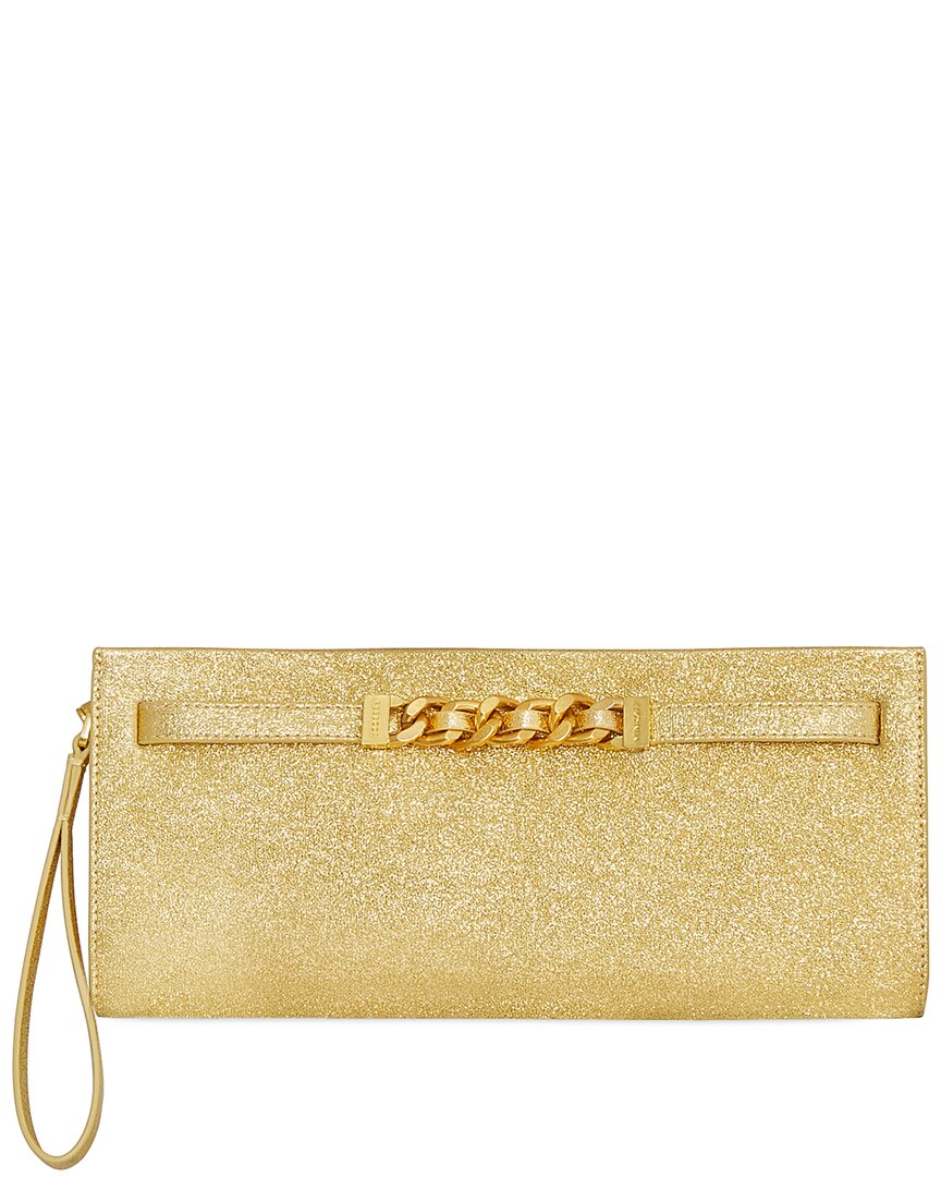 Rebecca Minkoff Curb Link Clutch In Gold