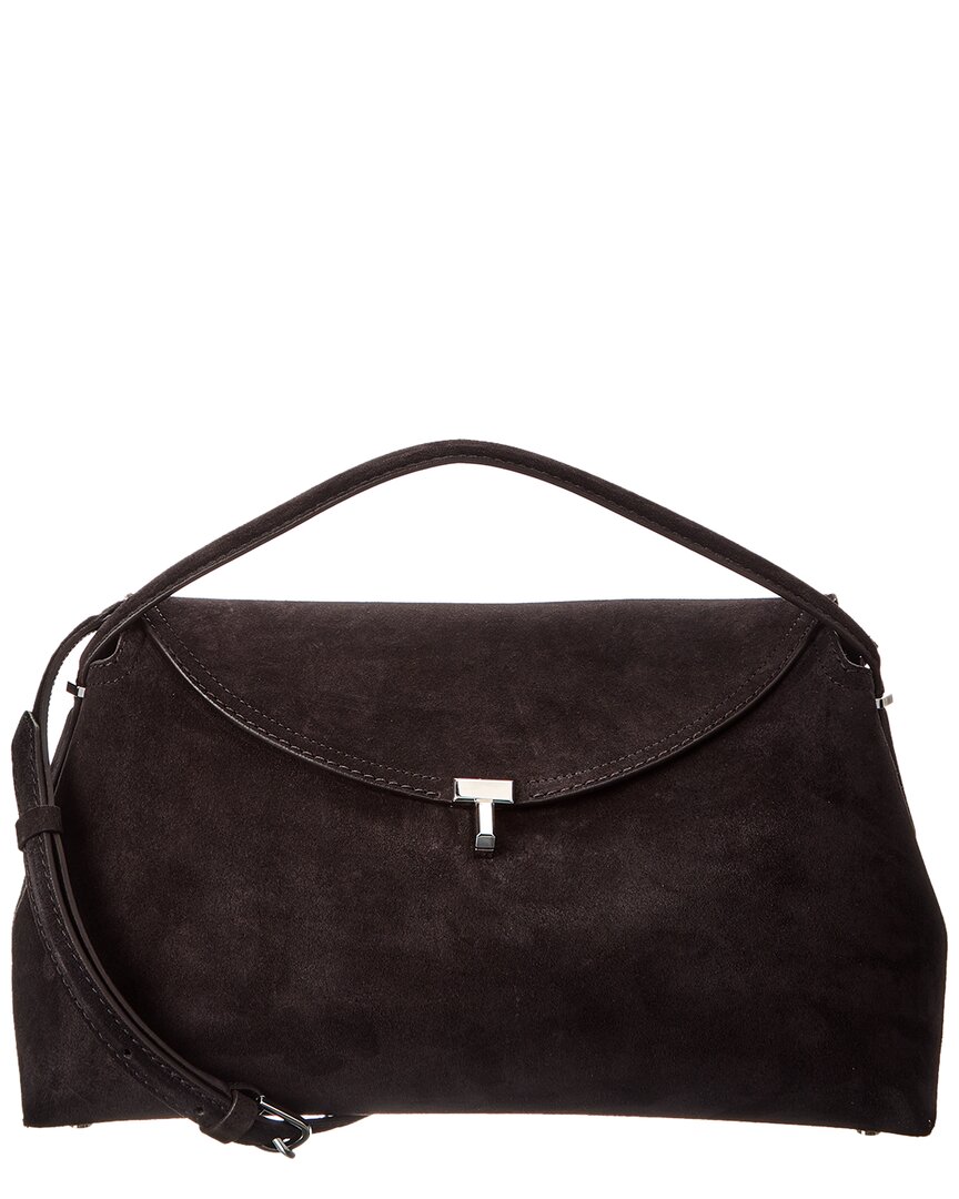 Totême Toteme T-lock Top Handle Leather Satchel