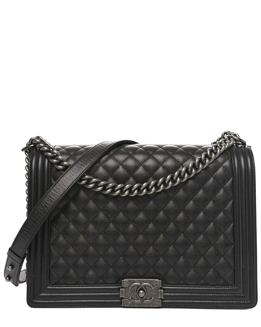 Pre-owned Chanel Flap New Medium Leather Shoulder Bag