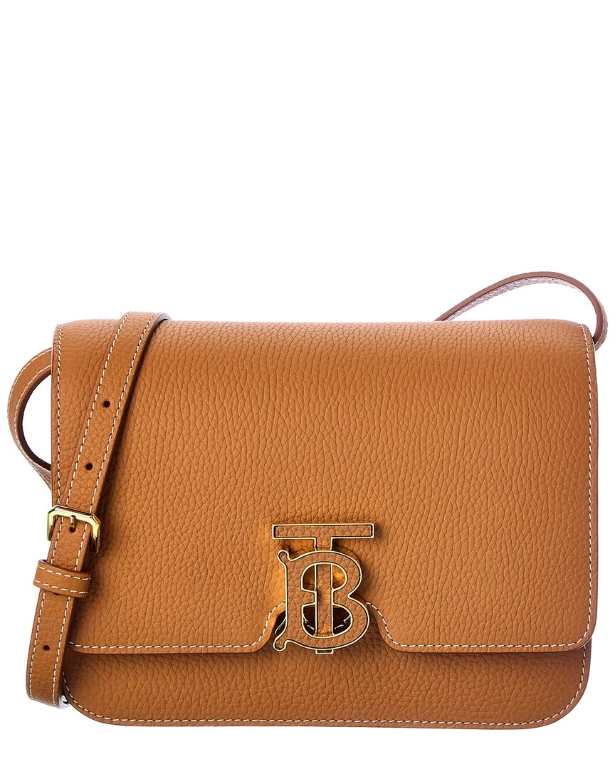 BURBERRY TB SMALL LEATHER SHOULDER BAG