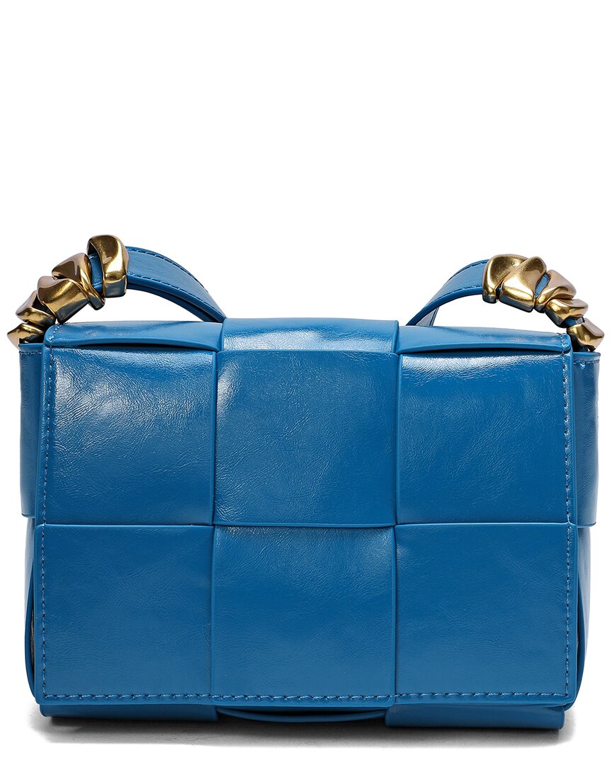 Tiffany & Fred Woven Leather Crossbody