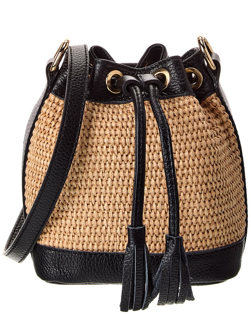 Italian Leather Bucket Bag