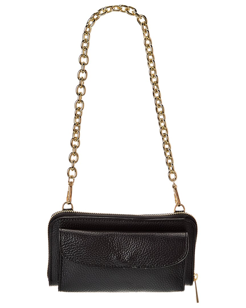 Italian Leather Wallet On Chain