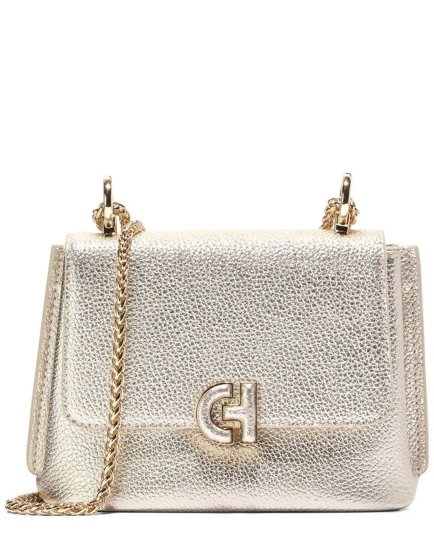 Cole Haan Mini Convertible Leather Chain Bag