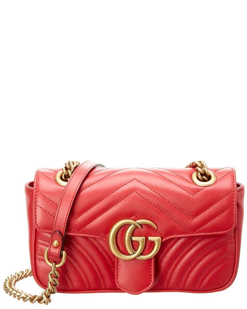 Gucci Tf  Gg Marmont Small Matelasse Leather Shoulder Bag