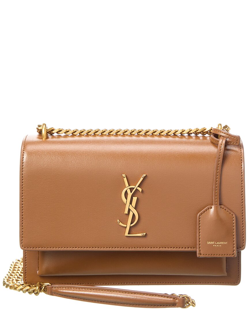 Saint Laurent Sunset Medium Leather Shoulder Bag