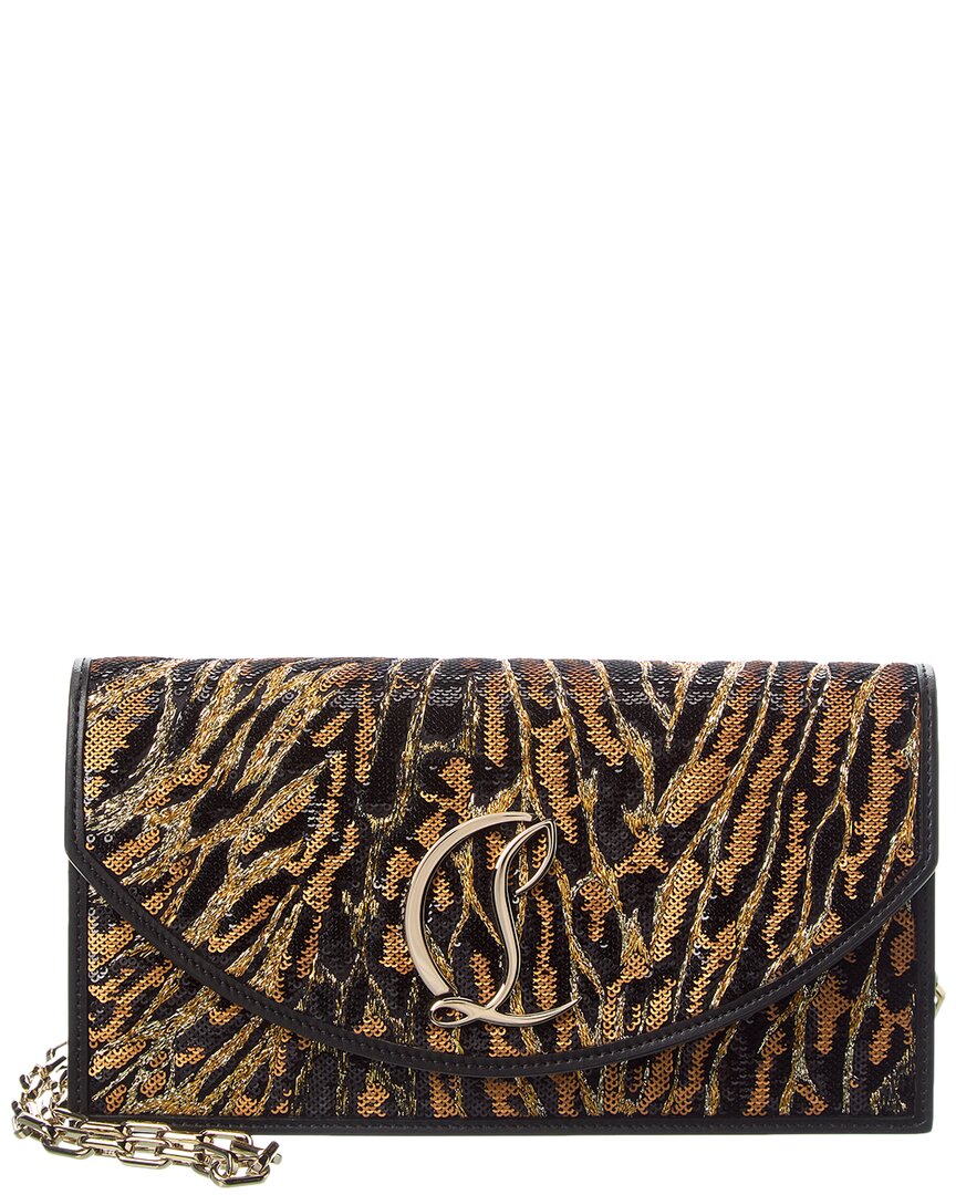 Christian Louboutin Loubi54 Satin Shoulder Bag