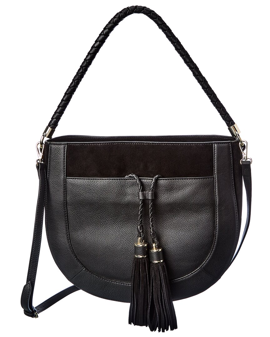 parcia large leather hobo bag