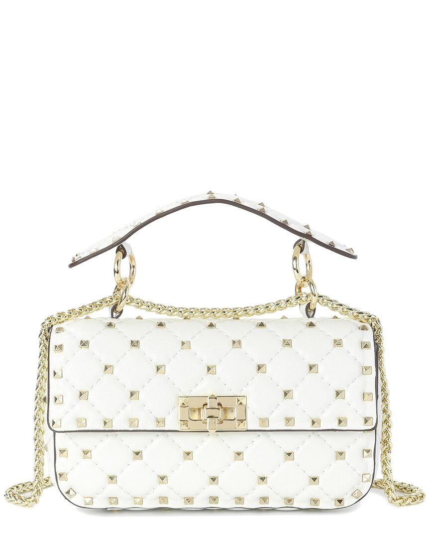 Shop Tiffany & Fred Paris Quilted & Studded Leather Crossbody