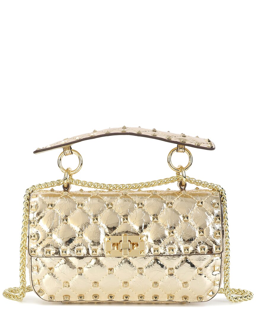 Shop Tiffany & Fred Paris Quilted & Studded Leather Crossbody