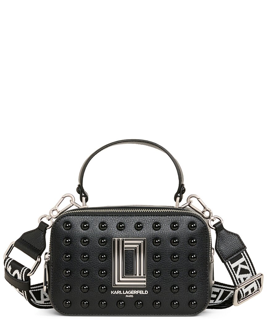 Karl Lagerfeld Simone Leather Crossbody