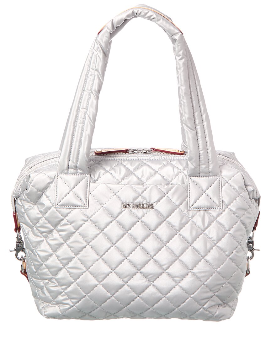Mz Wallace Sutton Deluxe Tote In Gray