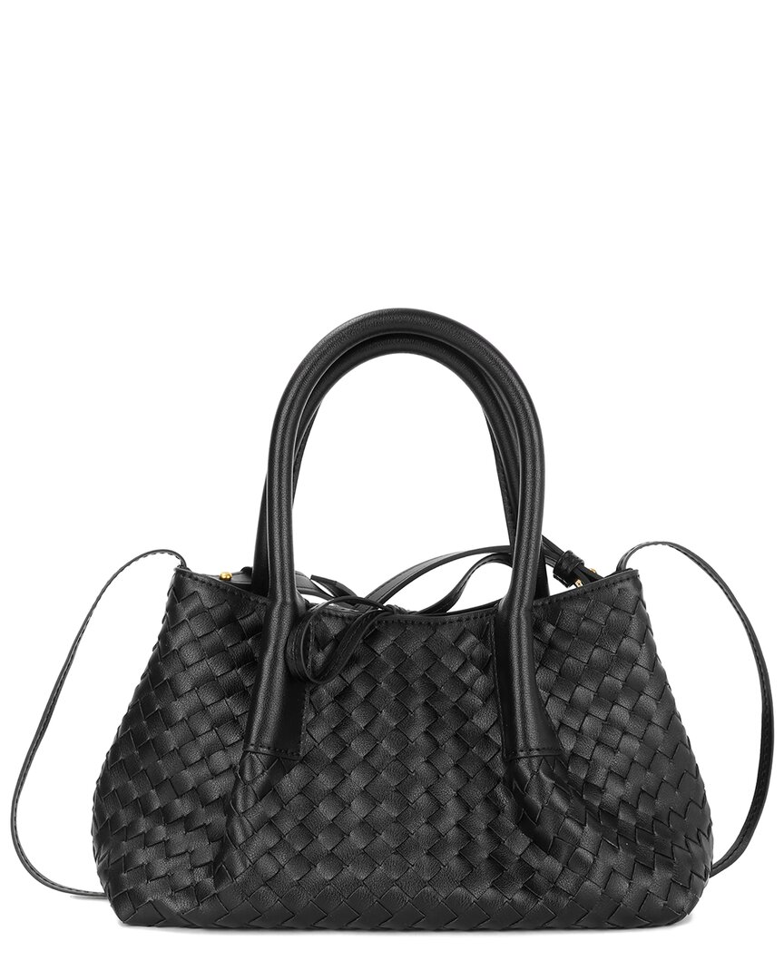 Shop Tiffany & Fred Paris Hand-woven Leather Tote