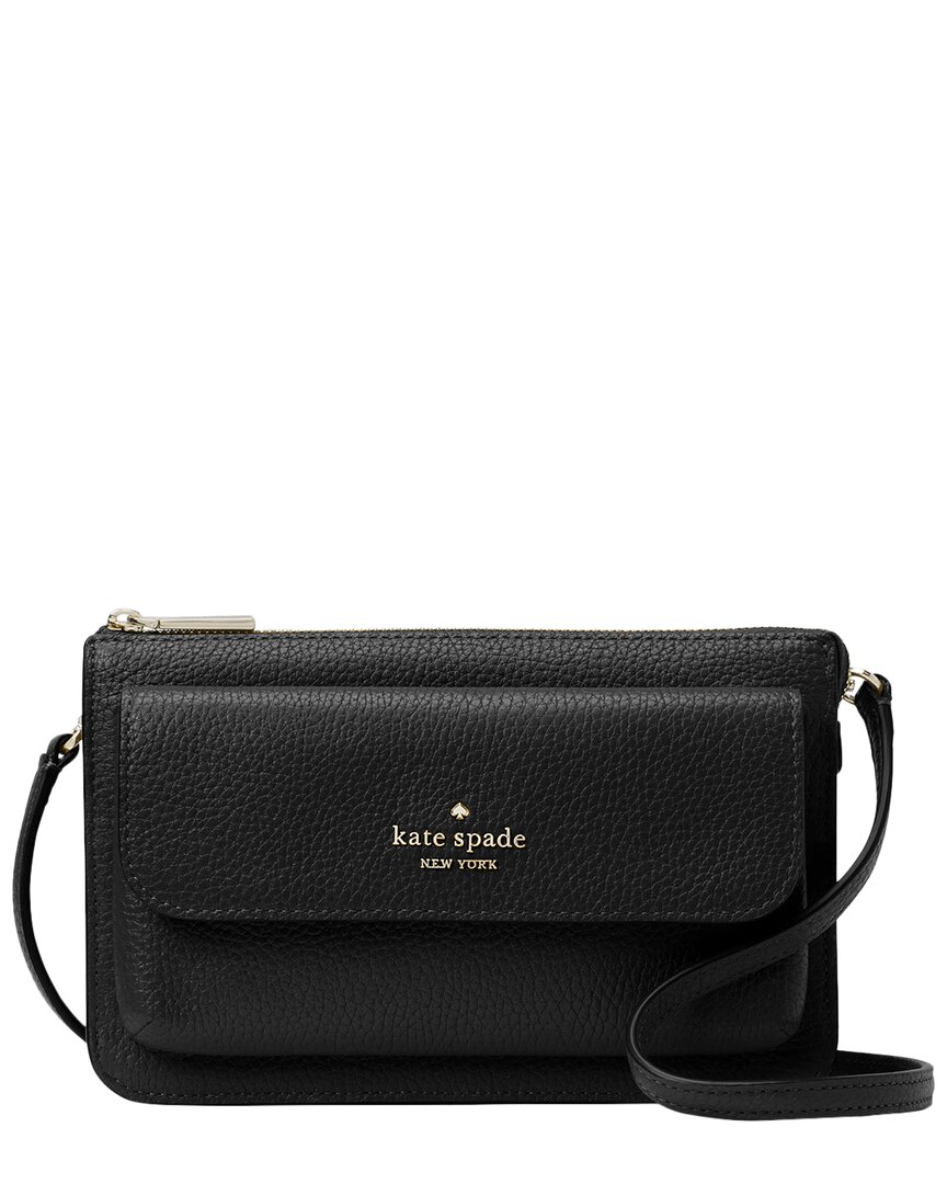 Kate Spade New York Leila Pebbled Leather Small Flap Crossbody