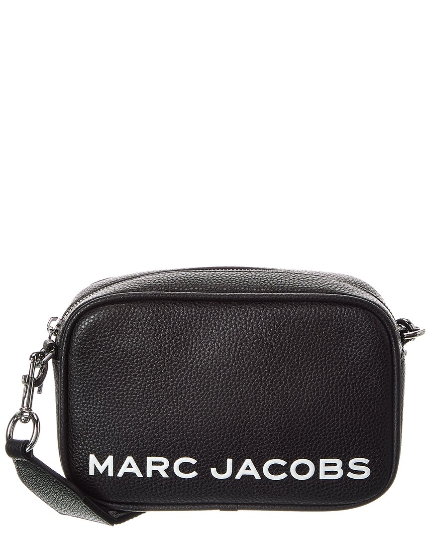 Marc Jacobs Leather Camera Bag In Black