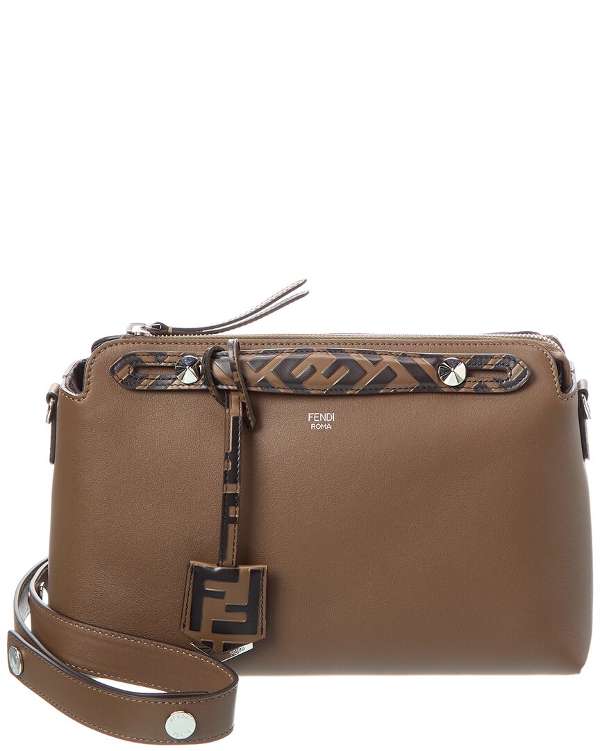 Fendi Dnu Inv By The Way Medium Leather Shoulder Bag