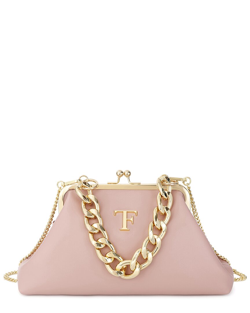 TIFFANY & FRED PARIS TIFFANY & FRED PARIS ICONIC FRAME LEATHER SHOULDER BAG