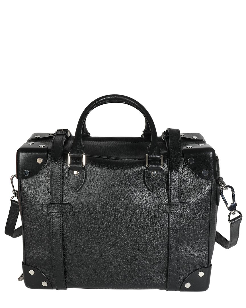 Gucci Black Leather Weekender Mini Suitcase (authentic Pre-loved)