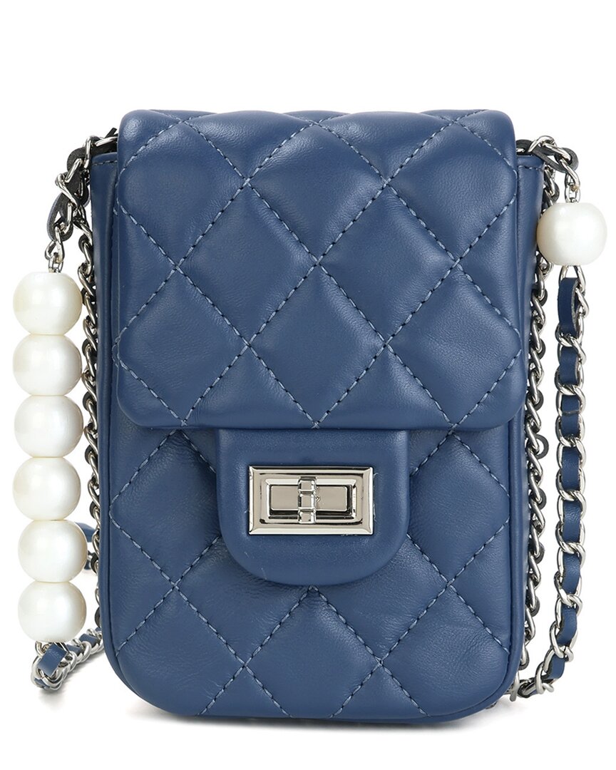 Tiffany & Fred Paris Quilted Leather Crossbody