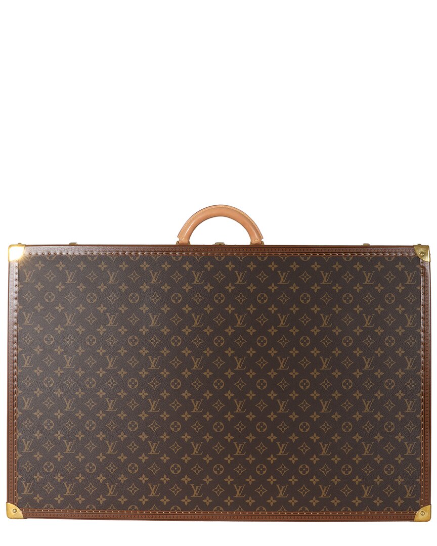 Pre-owned Louis Vuitton Bisten 80 Monogram Canvas Suitcase