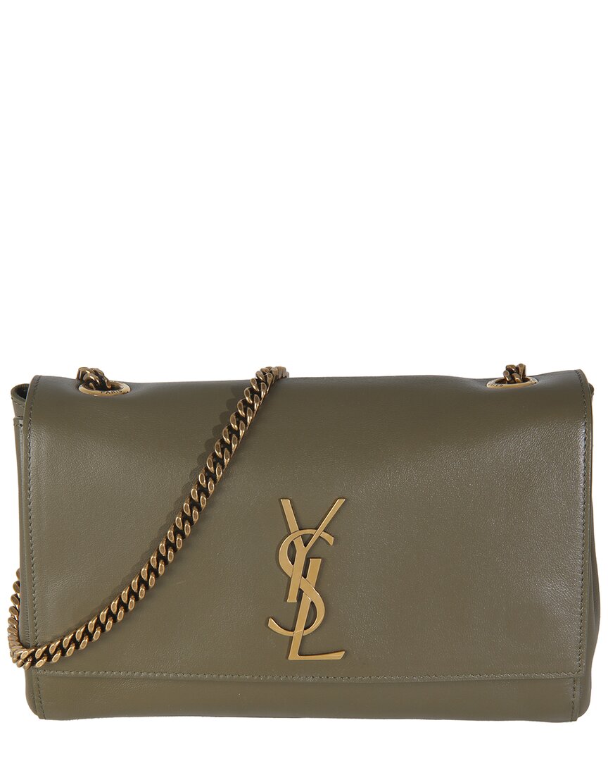 Saint Laurent Kate Reversible Small Leather Shou